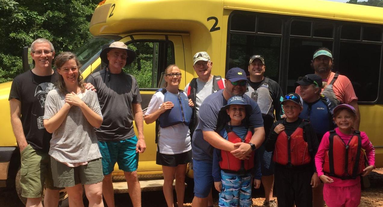 KAYAKING ADVENTURE FOR COMMERCE UMC GROUP